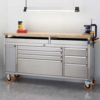 trinity hammerhead stainless steel tool boxes|trinity stainless steel rolling workbench.